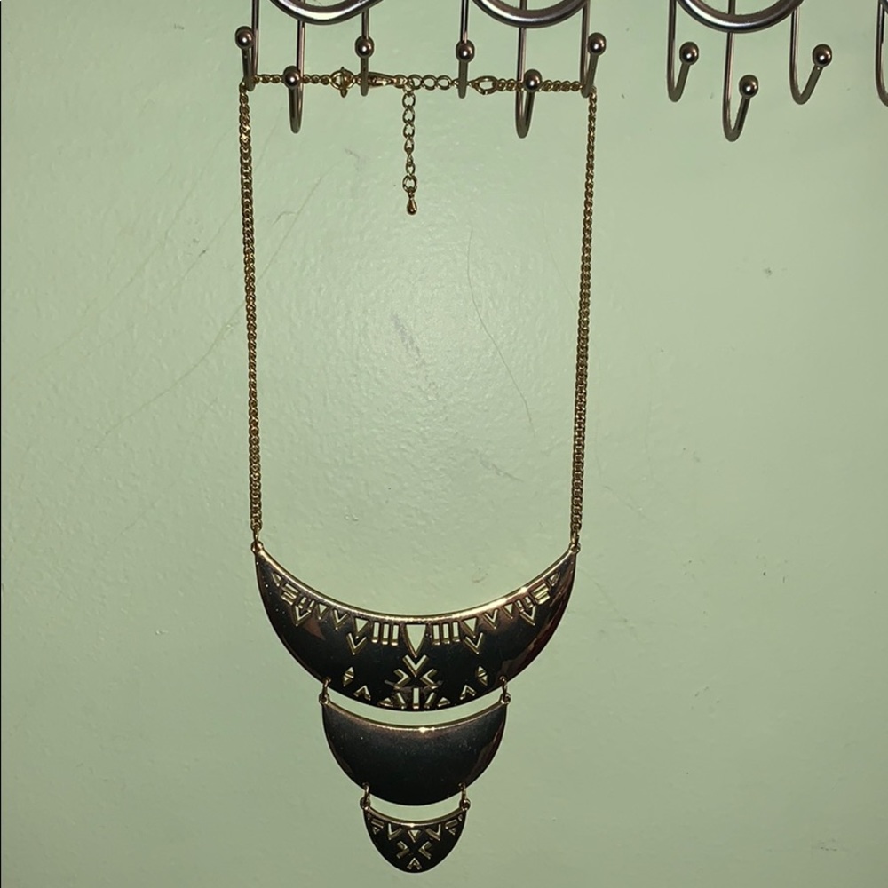 Gold Express necklace